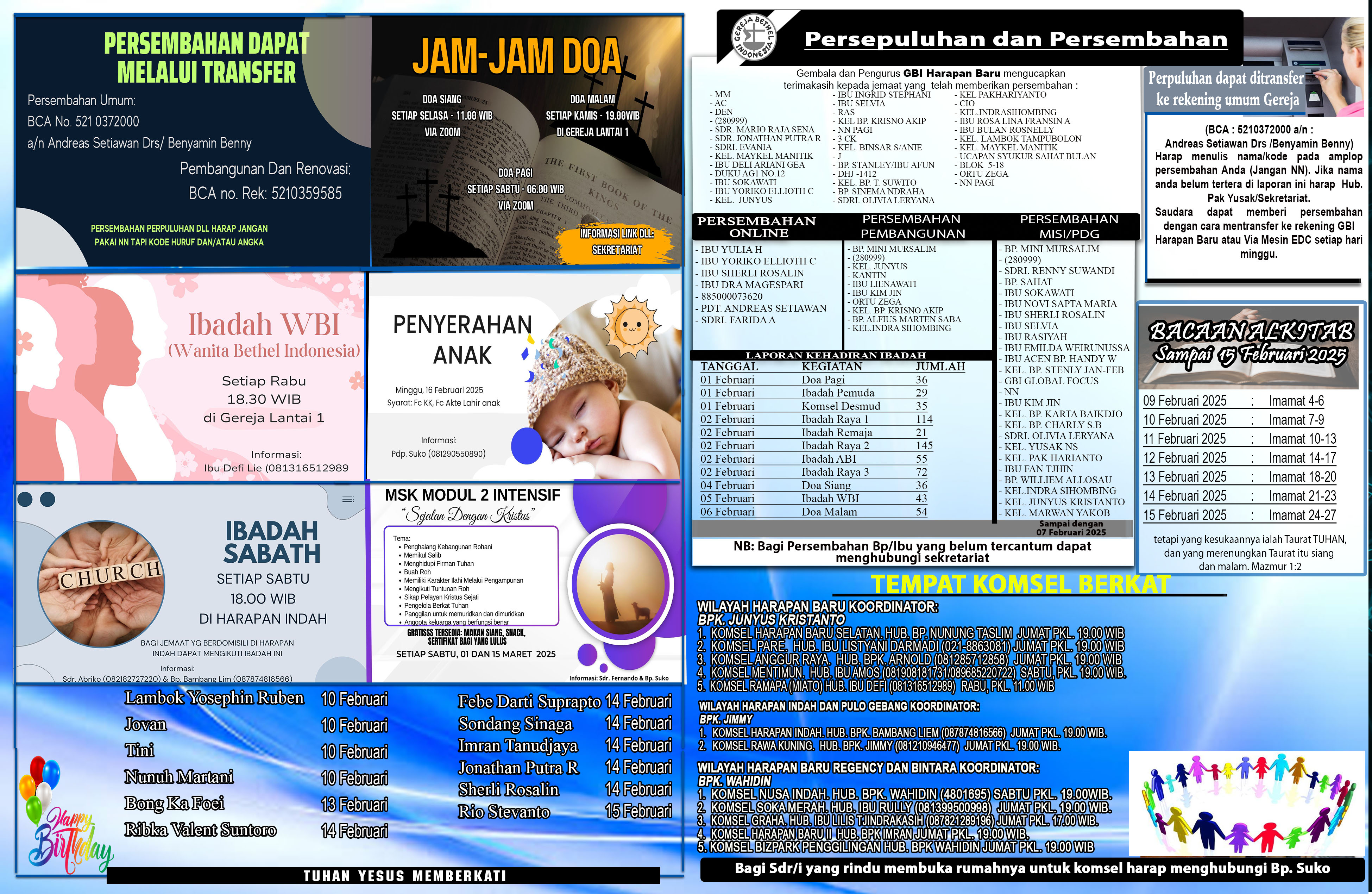 Warta Jemaat GBI Harapan Baru